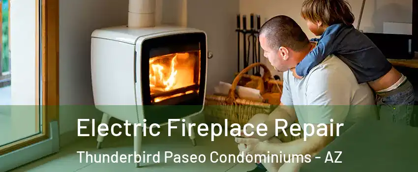 Electric Fireplace Repair Thunderbird Paseo Condominiums - AZ