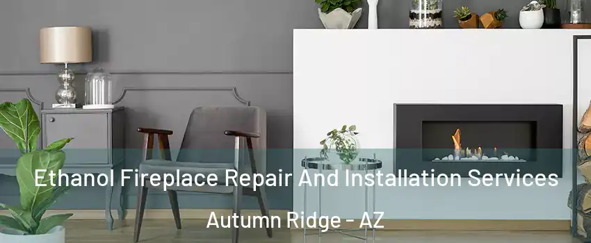 Ethanol Fireplace Repair And Installation Services Autumn Ridge - AZ