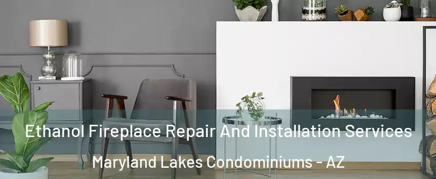Ethanol Fireplace Repair And Installation Services Maryland Lakes Condominiums - AZ