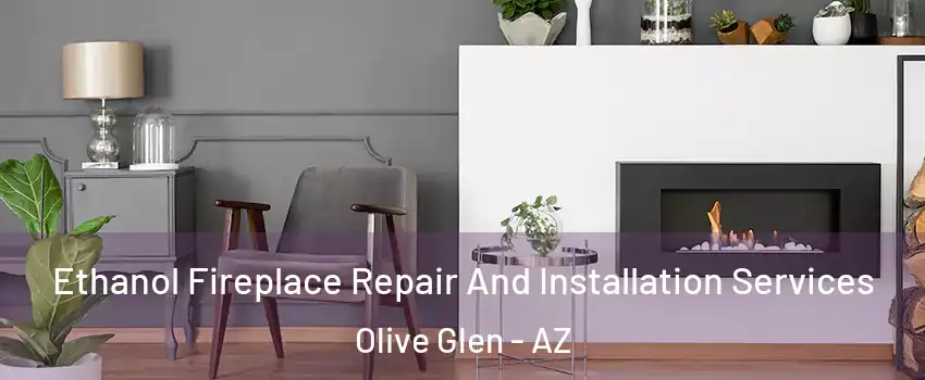 Ethanol Fireplace Repair And Installation Services Olive Glen - AZ