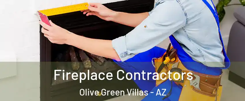 Fireplace Contractors Olive Green Villas - AZ