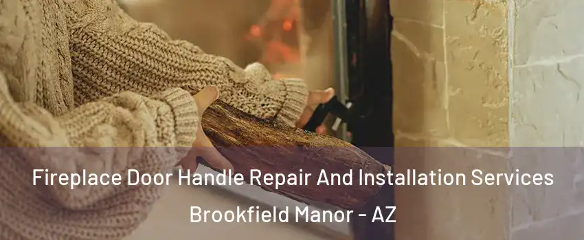 Fireplace Door Handle Repair And Installation Services Brookfield Manor - AZ