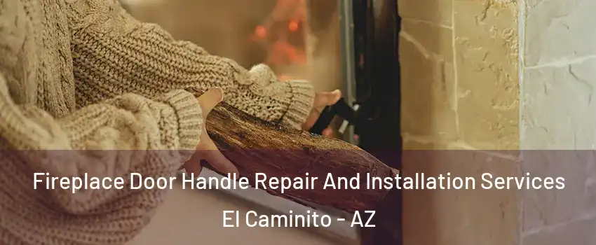 Fireplace Door Handle Repair And Installation Services El Caminito - AZ