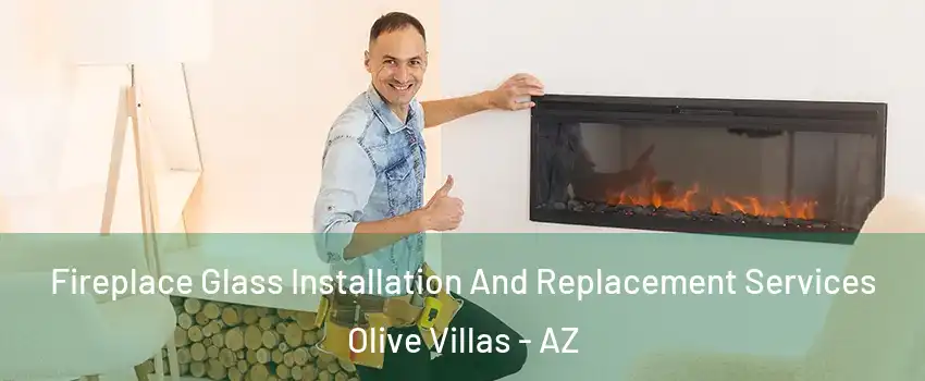 Fireplace Glass Installation And Replacement Services Olive Villas - AZ