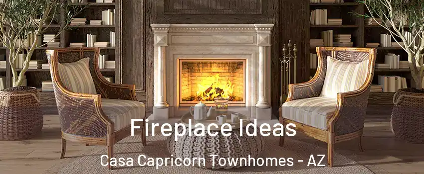Fireplace Ideas Casa Capricorn Townhomes - AZ