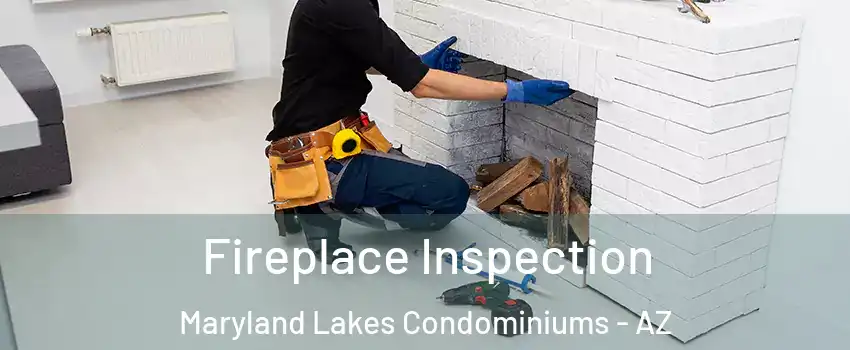 Fireplace Inspection Maryland Lakes Condominiums - AZ