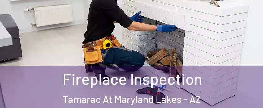 Fireplace Inspection Tamarac At Maryland Lakes - AZ
