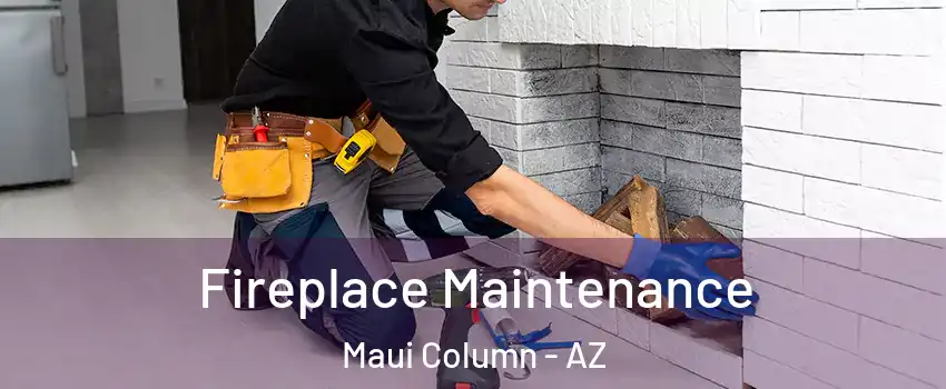 Fireplace Maintenance Maui Column - AZ