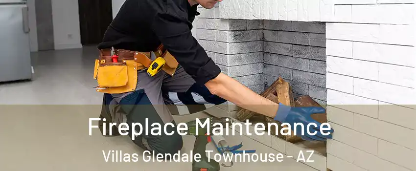 Fireplace Maintenance Villas Glendale Townhouse - AZ