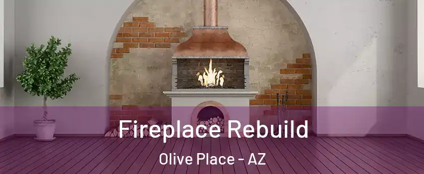 Fireplace Rebuild Olive Place - AZ