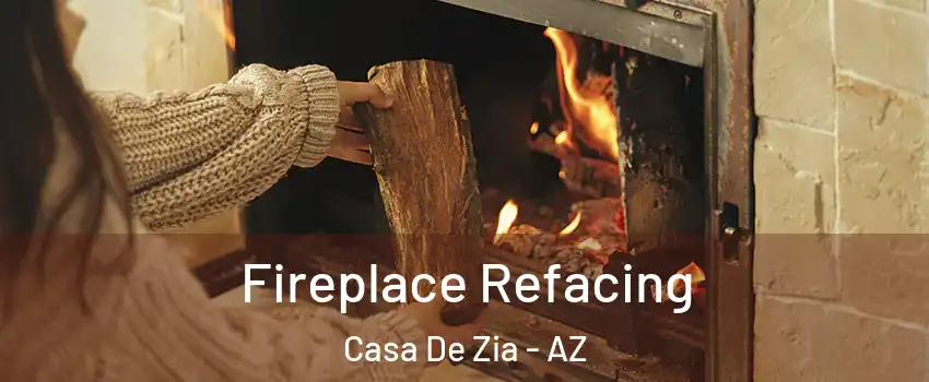 Fireplace Refacing Casa De Zia - AZ