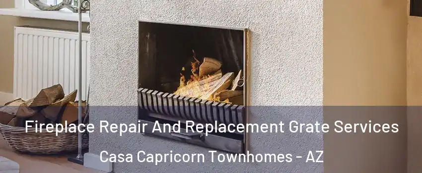 Fireplace Repair And Replacement Grate Services Casa Capricorn Townhomes - AZ