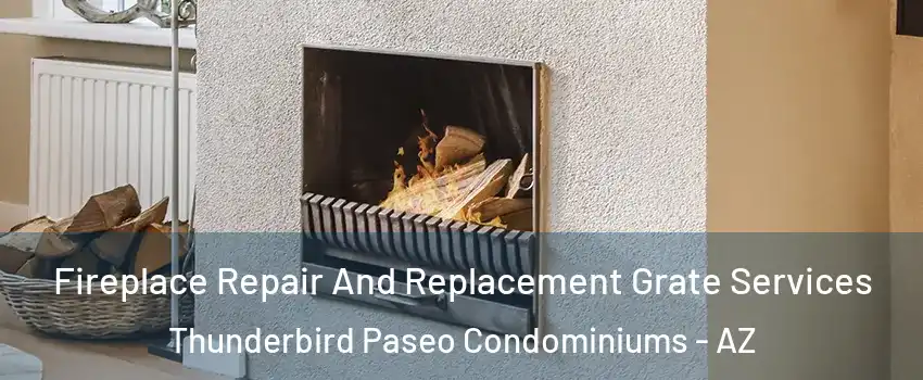 Fireplace Repair And Replacement Grate Services Thunderbird Paseo Condominiums - AZ