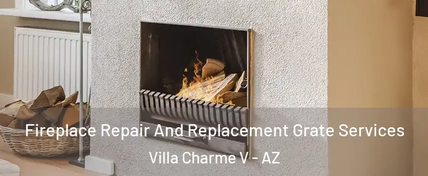 Fireplace Repair And Replacement Grate Services Villa Charme V - AZ
