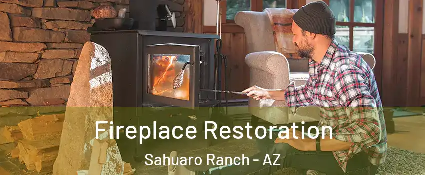 Fireplace Restoration Sahuaro Ranch - AZ