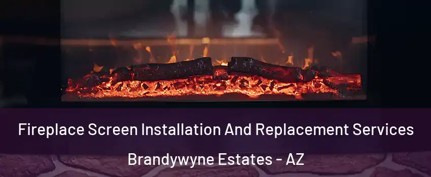 Fireplace Screen Installation And Replacement Services Brandywyne Estates - AZ