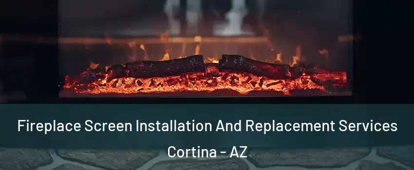 Fireplace Screen Installation And Replacement Services Cortina - AZ