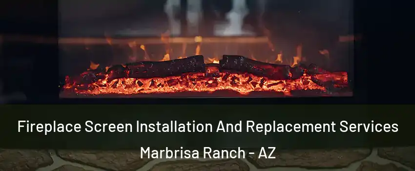 Fireplace Screen Installation And Replacement Services Marbrisa Ranch - AZ