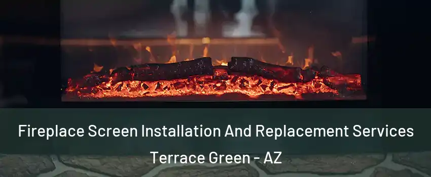 Fireplace Screen Installation And Replacement Services Terrace Green - AZ