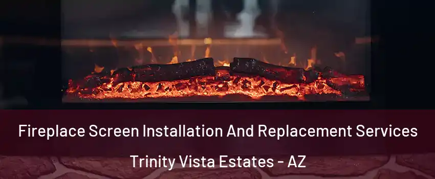Fireplace Screen Installation And Replacement Services Trinity Vista Estates - AZ
