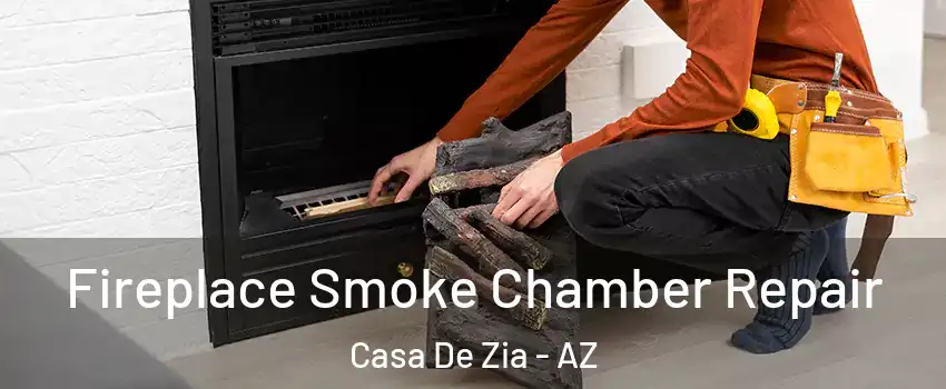 Fireplace Smoke Chamber Repair Casa De Zia - AZ