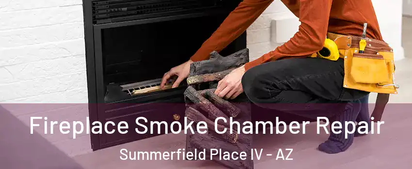 Fireplace Smoke Chamber Repair Summerfield Place IV - AZ