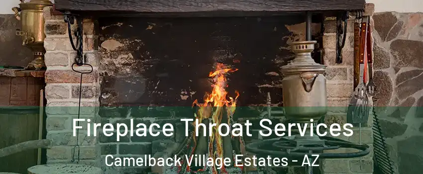 Fireplace Throat Services Camelback Village Estates - AZ