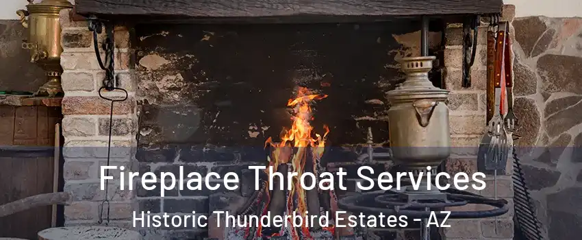 Fireplace Throat Services Historic Thunderbird Estates - AZ