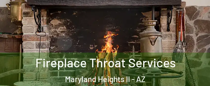 Fireplace Throat Services Maryland Heights II - AZ
