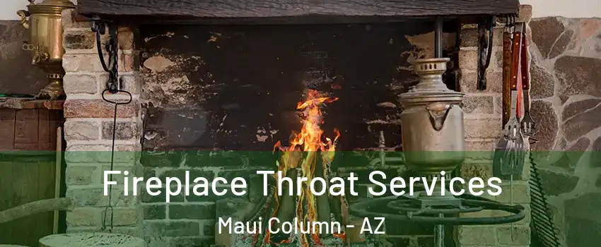 Fireplace Throat Services Maui Column - AZ