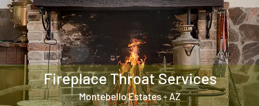 Fireplace Throat Services Montebello Estates - AZ