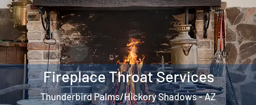Fireplace Throat Services Thunderbird Palms/Hickory Shadows - AZ