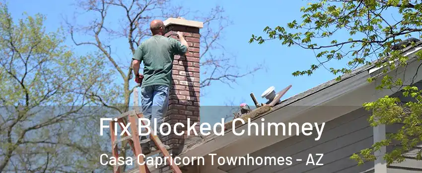 Fix Blocked Chimney Casa Capricorn Townhomes - AZ