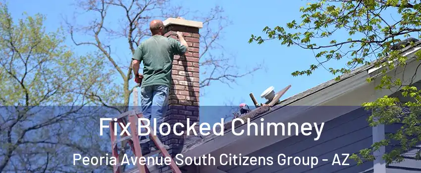 Fix Blocked Chimney Peoria Avenue South Citizens Group - AZ