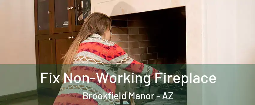 Fix Non-Working Fireplace Brookfield Manor - AZ