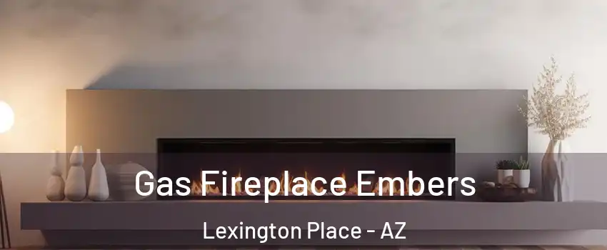 Gas Fireplace Embers Lexington Place - AZ