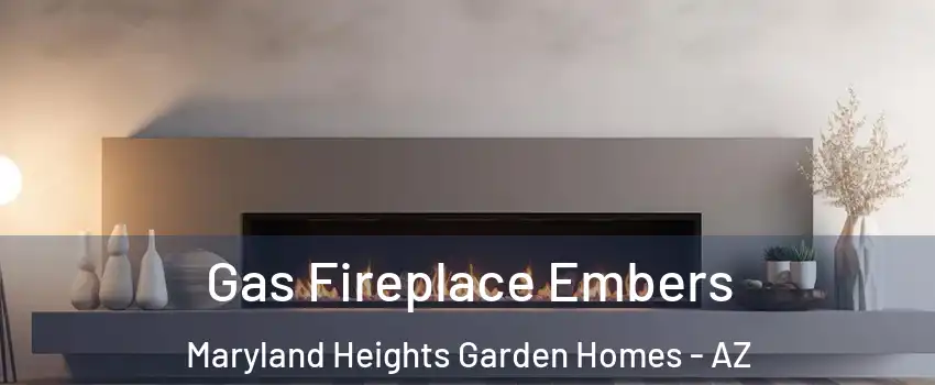 Gas Fireplace Embers Maryland Heights Garden Homes - AZ