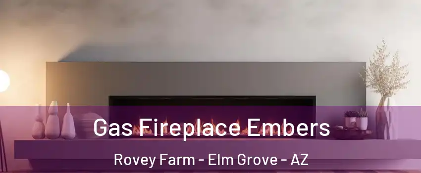 Gas Fireplace Embers Rovey Farm - Elm Grove - AZ