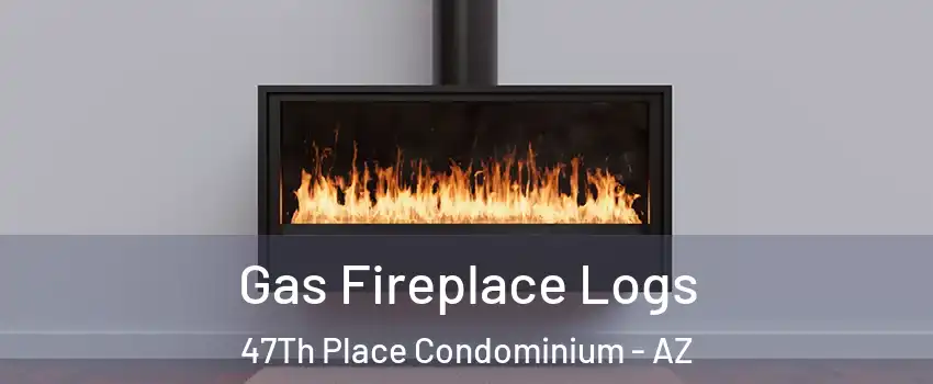 Gas Fireplace Logs 47Th Place Condominium - AZ