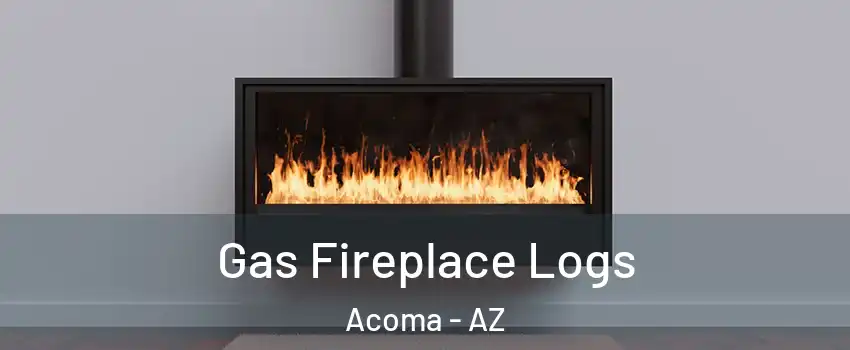 Gas Fireplace Logs Acoma - AZ