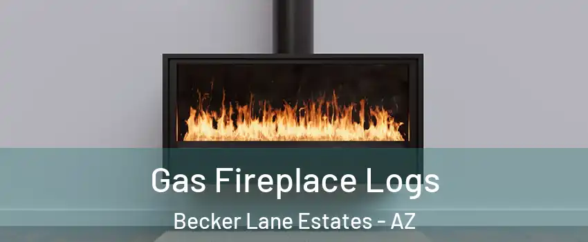 Gas Fireplace Logs Becker Lane Estates - AZ