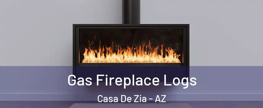 Gas Fireplace Logs Casa De Zia - AZ