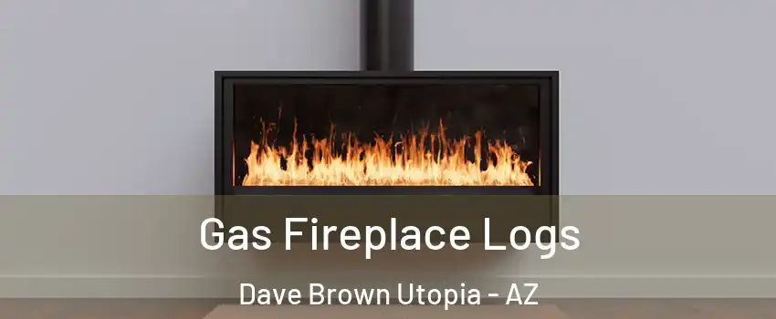 Gas Fireplace Logs Dave Brown Utopia - AZ