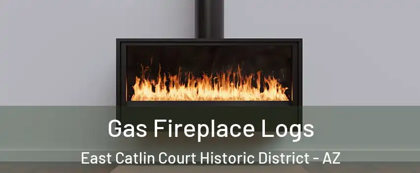Gas Fireplace Logs East Catlin Court Historic District - AZ