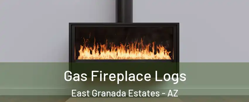 Gas Fireplace Logs East Granada Estates - AZ