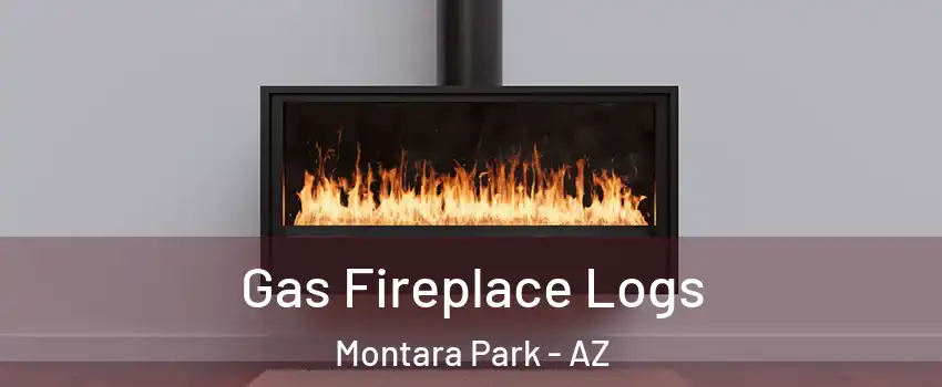 Gas Fireplace Logs Montara Park - AZ