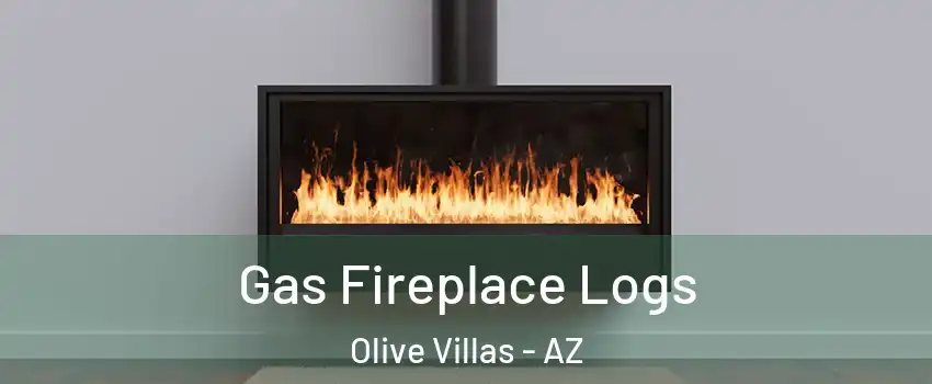 Gas Fireplace Logs Olive Villas - AZ