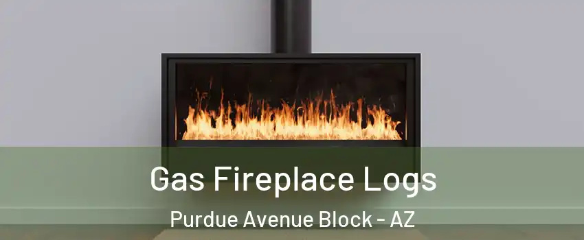 Gas Fireplace Logs Purdue Avenue Block - AZ