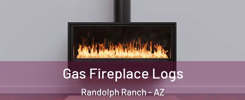 Gas Fireplace Logs Randolph Ranch - AZ