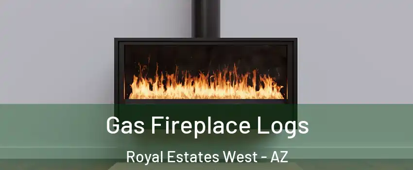 Gas Fireplace Logs Royal Estates West - AZ